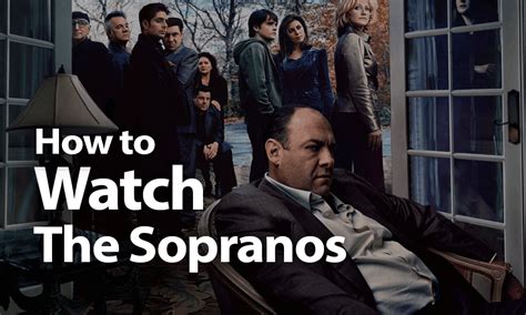 how to watch sopranos online.